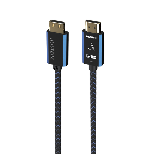 Austere V Series 4K Active HDMI Cable 5.0m - Black - Austere V series 4K active HDMI 5.0m cable - Hero