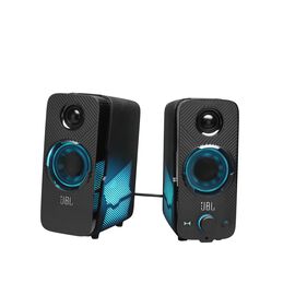 JBL Quantum Duo - Black Matte - PC Gaming Speakers - Hero JBL Quantum Duo - Black Matte - PC Gaming Speakers - Hero