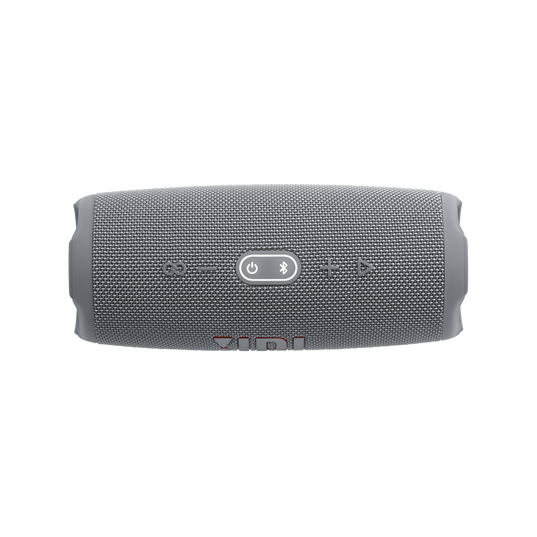 JBL Charge 5 - Grey - Portable Waterproof Speaker with Powerbank - Top