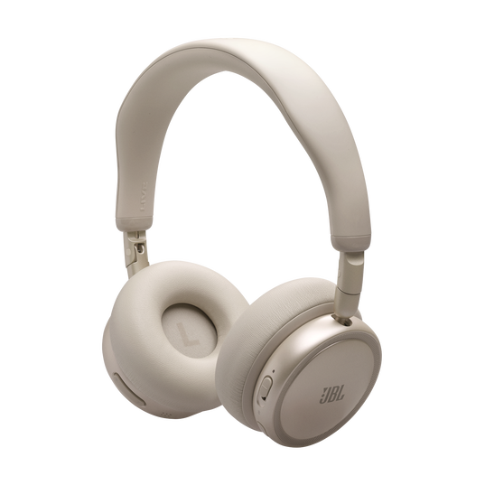 JBL Live 680NC - Sand - Wireless on-ear Noise Cancelling headphones - Bottom