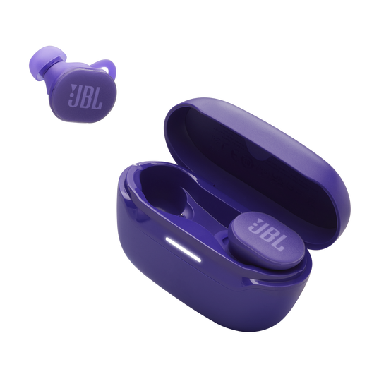 JBL Endurance Race 2 - Purple - Waterproof sports true wireless earbuds - Detailshot 5