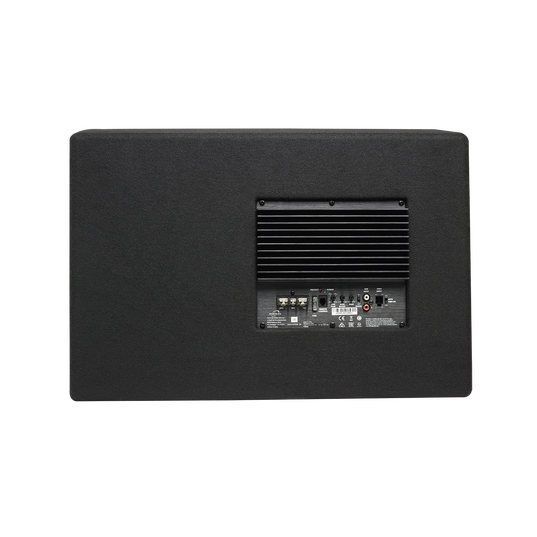 JBL BassPro 12 - Black - 12" (300mm) Car Audio Powered Subwoofer System with Slipstream Port Technology - Back