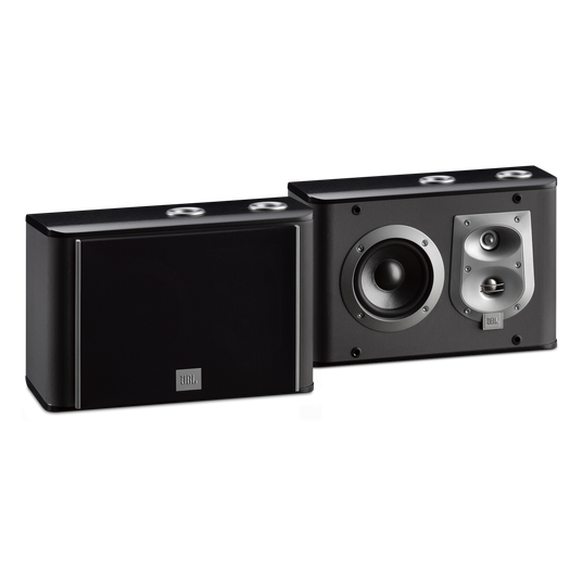 ES 10 - Black - 3-Way, 4 inch (130mm) Bookshelf/Wall-Mount Speaker - Hero