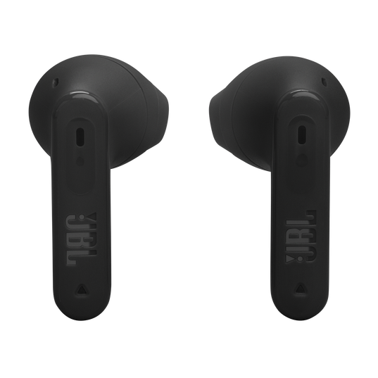 JBL Tune Flex 2 - Black - True Wireless Noise Cancelling Earbuds - Front