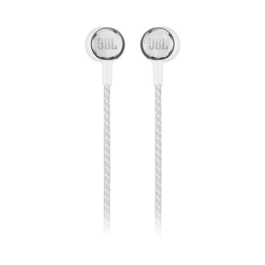 JBL Live 200BT - White - Wireless in-ear neckband headphones - Front