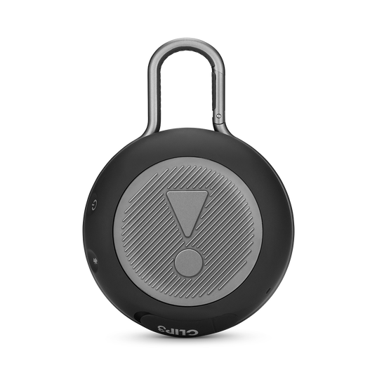 JBL Clip 3 - Midnight Black - Portable Bluetooth® speaker - Back