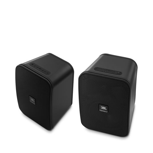 JBL Control X Wireless - Grey - 5.25” (133mm) Portable Stereo Bluetooth® Speakers - Hero