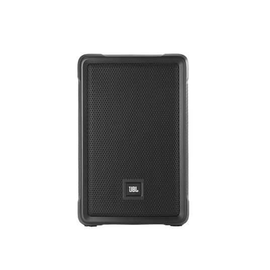 JBL IRX108BT - Black - Powered 8” Portable Speaker with Bluetooth® - Front