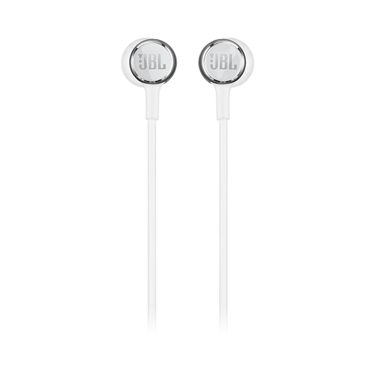 JBL Live 100 - White - In-ear headphones - Front