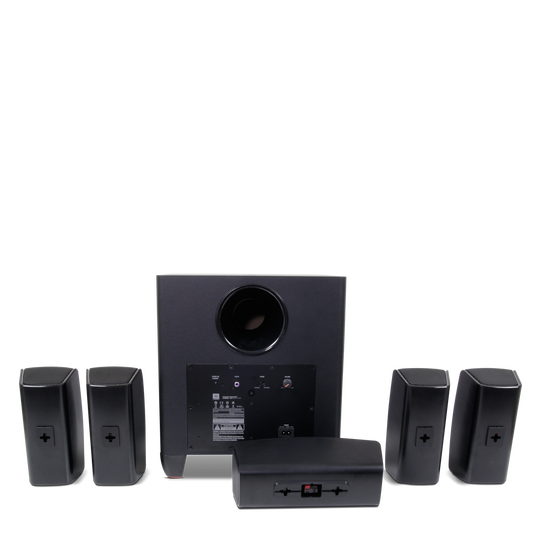 JBL Cinema 610 - Black - Advanced 5.1 speaker system - Back