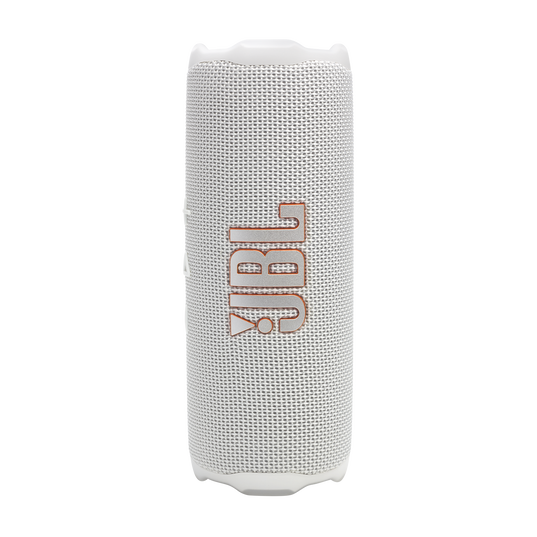 JBL Flip 7 - White - Portable waterproof and drop-proof  speaker - Hero