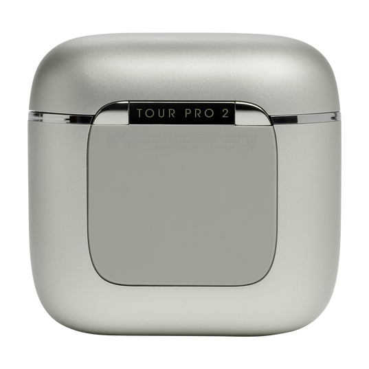 JBL Tour Pro 2 - Sand - True wireless Noise Cancelling earbuds - Back