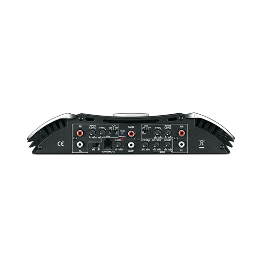 GRAND TOURING GTO 5355 - Black - 660-Watt 5-Channel Car Audio Amplifier - Detailshot 2