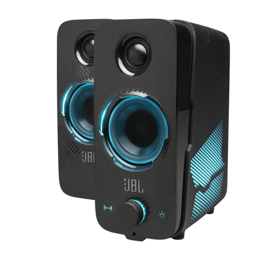 JBL Quantum Duo - Black Matte - PC Gaming Speakers - Detailshot 2