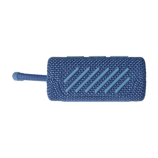 JBL Go 3 Eco - Blue - Ultra-portable Waterproof Speaker - Bottom
