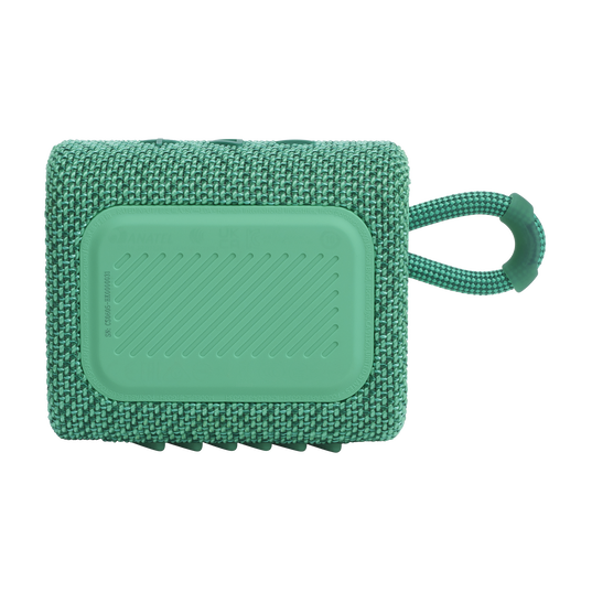 JBL Go 3 Eco - Green - Ultra-portable Waterproof Speaker - Back