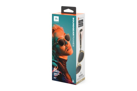 JBL Soundgear Frames Round - Amber - Audio Glasses - Detailshot 15