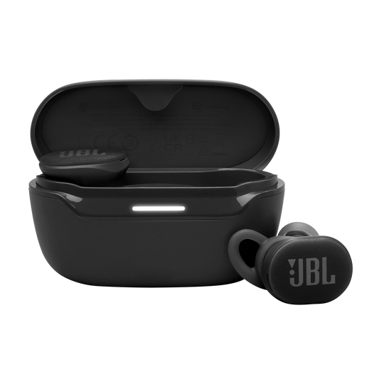 JBL Endurance Race 2 - Black - Waterproof sports true wireless earbuds - Hero
