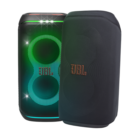 JBL PartyCover Club 120 - Black - Protective cover for JBL PartyBox Club 120 speakers - Left