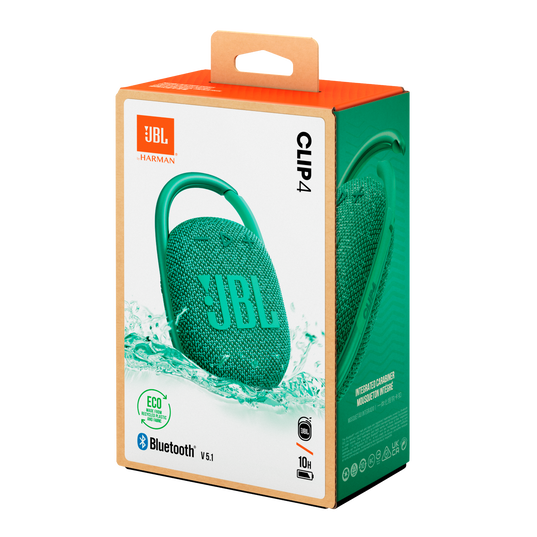 JBL Clip 4 Eco - Green - Ultra-portable Waterproof Speaker - Detailshot 5
