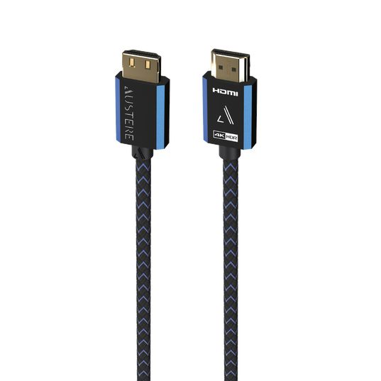 Austere V Series 4K HDMI Cable 2.5m - Black - Austere V series 4K HDMI 2.5m cable - Hero
