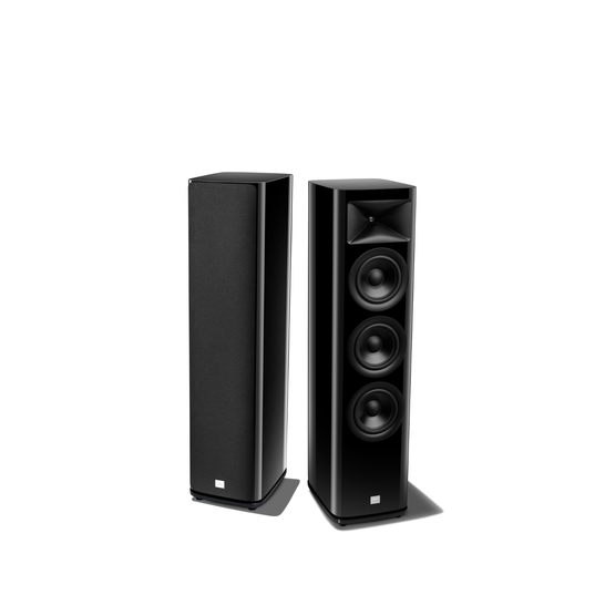 HDI-3600 - Black Gloss - 2 ½-way Triple 6.5-inch (165mm) Floorstanding Loudspeaker - Detailshot 1