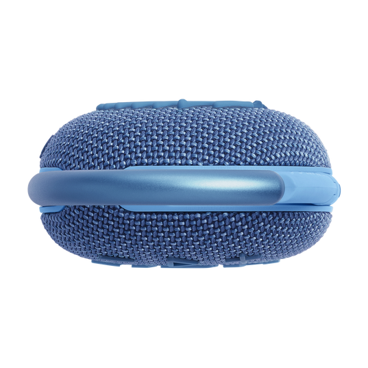 JBL Clip 4 Eco - Blue - Ultra-portable Waterproof Speaker - Top