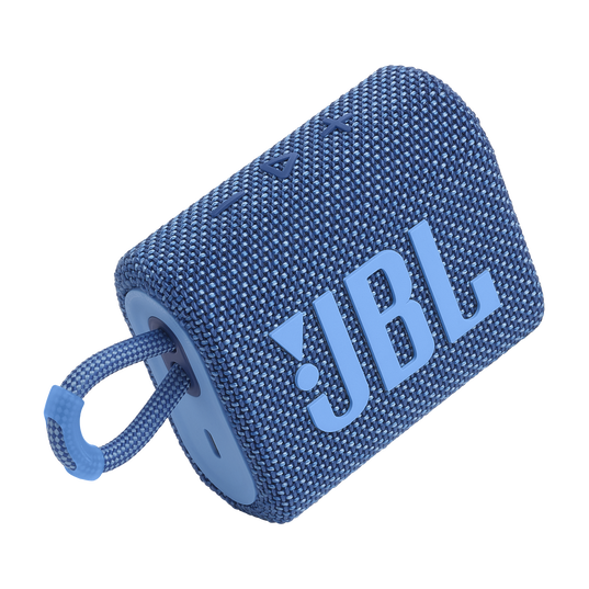 JBL Go 3 Eco - Blue - Ultra-portable Waterproof Speaker - Right