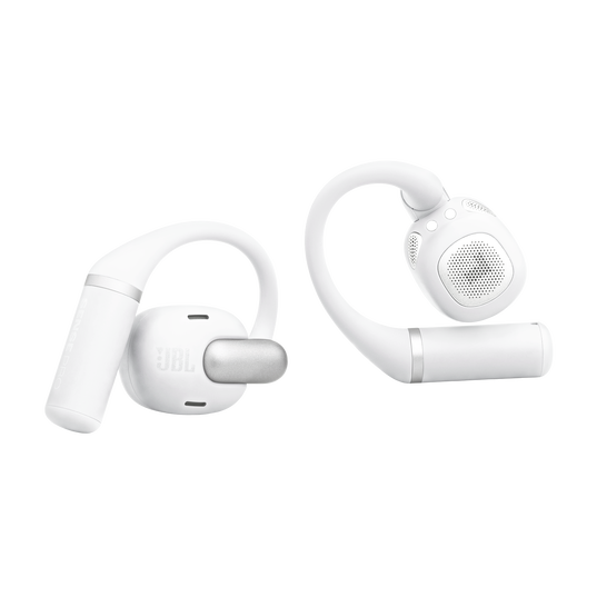 JBL Sense Pro - White - True wireless open-ear headphones - Front