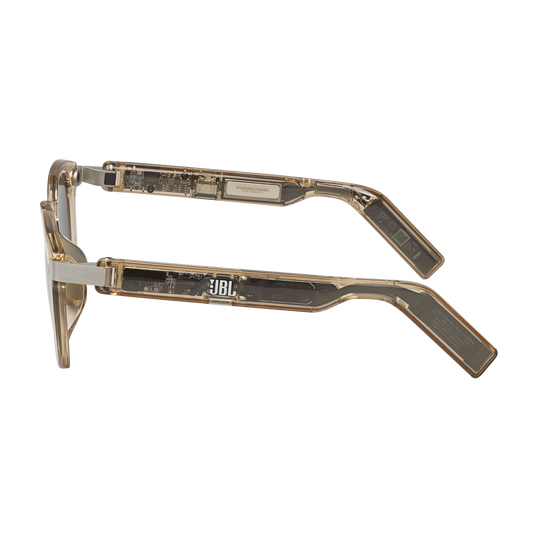 JBL Soundgear Frames Round - Amber - Audio Glasses - Left