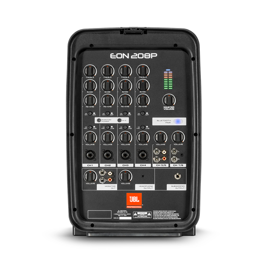 JBL EON208P - Black - Portable 8 in. 2-Way PA with Powered 8-Channel Mixer and Bluetooth&reg; - Detailshot 1