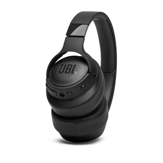 JBL Tune 750BTNC - Black - Wireless Over-Ear ANC Headphones - Detailshot 3
