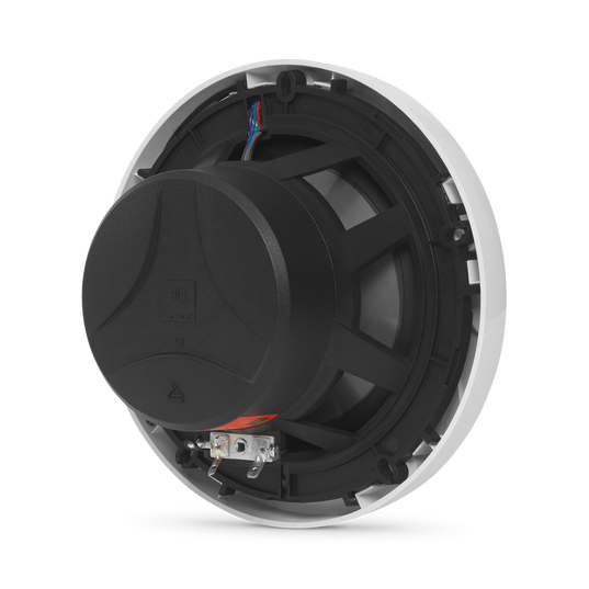 Club Marine MS65LW - White Gloss - 6-1/2" (160mm) two-way marine audio speaker with RGB lighting – White - Detailshot 1