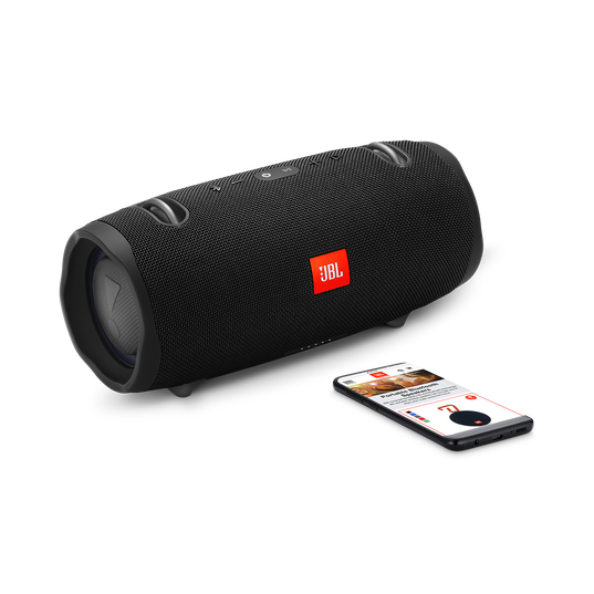 JBL Xtreme 2 - Midnight Black - Portable Bluetooth Speaker - Detailshot 1