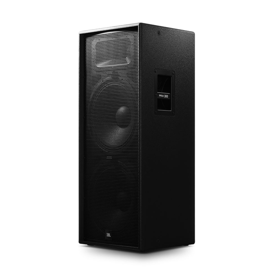 PRX325D - Black - Dual 15" 2-Way Speaker System - Detailshot 1