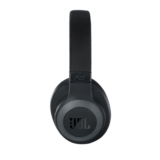JBL E65BTNC - Black Matte - Wireless over-ear noise-cancelling headphones - Left
