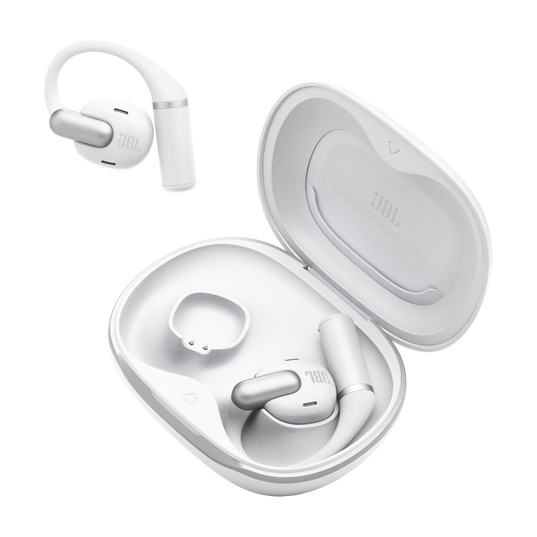 JBL Sense Pro - White - True wireless open-ear headphones - Detailshot 3