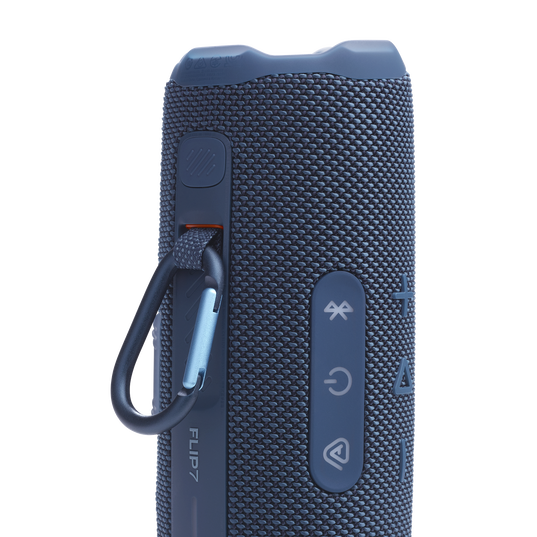 JBL Flip 7 - Blue - Portable waterproof and drop-proof  speaker - Detailshot 4