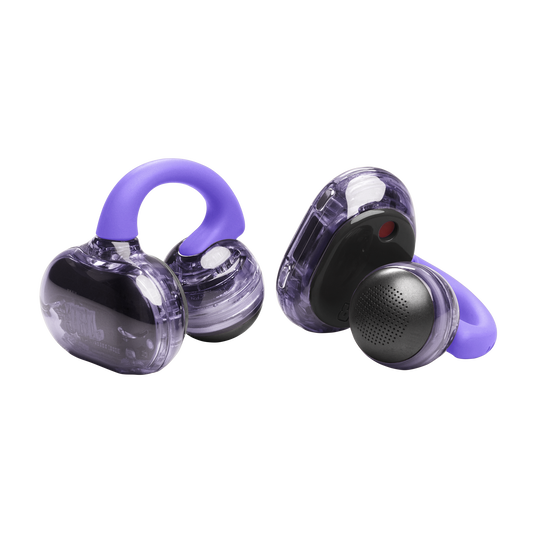 JBL Soundgear Clips - Purple - True wireless open-ear headphones - Front