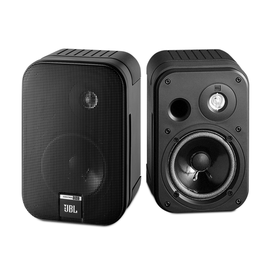 Control One - Black - 2-Way, 100mm (4") Bookshelf Speaker - Hero