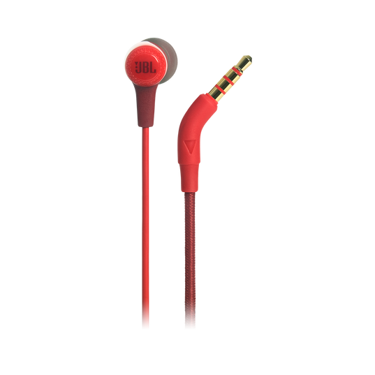 E15 - Red - In-ear headphones - Detailshot 2