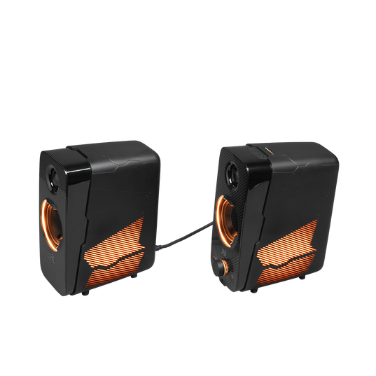 JBL Quantum Duo - Black Matte - PC Gaming Speakers - Detailshot 5