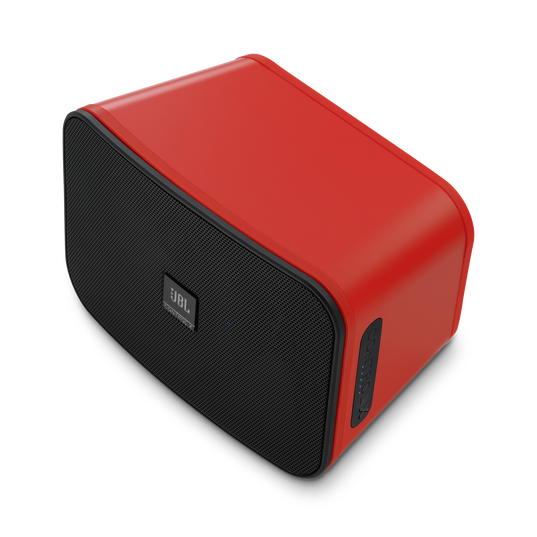 JBL Control X Wireless - Red - 5.25” (133mm) Portable Stereo Bluetooth® Speakers - Detailshot 5