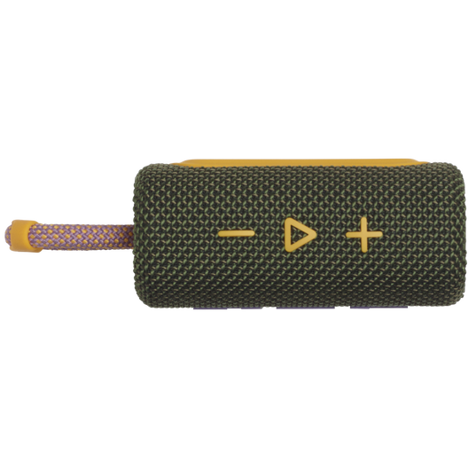 JBL Go 3 - Green - Portable Waterproof Speaker - Top