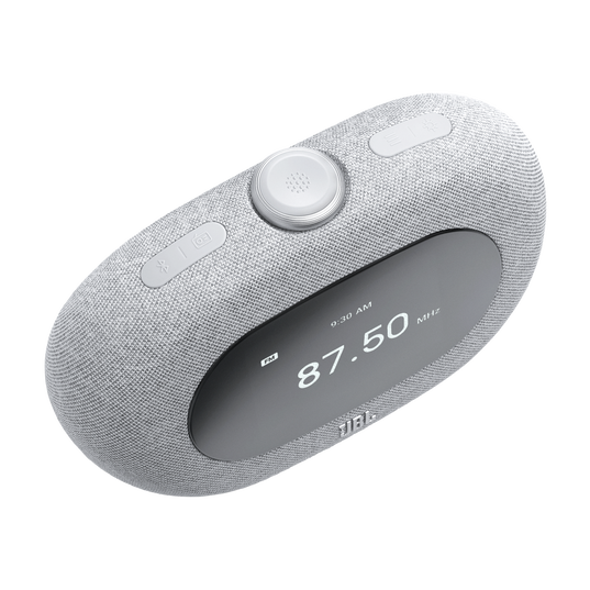 JBL Horizon 3 - Grey - Bluetooth® clock radio speaker with DAB/DAB+/FM - Detailshot 1