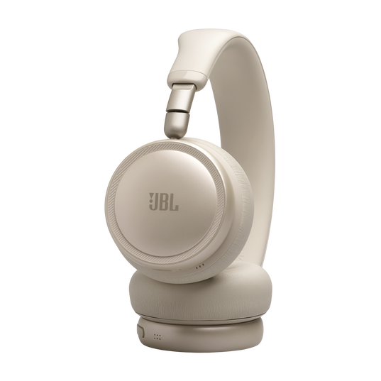 JBL Live 680NC - Sand - Wireless on-ear Noise Cancelling headphones - Top