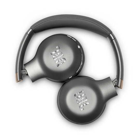 JBL EVEREST™ 310 - Gun Metal - Wireless On-ear headphones - Detailshot 1