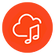 Music streaming services via built-in Wi-Fi
