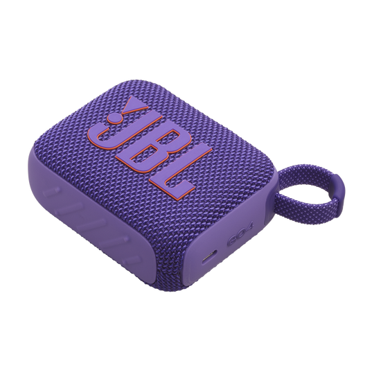 JBL Go 4 - Purple - Ultra-Portable Bluetooth Speaker - Detailshot 4