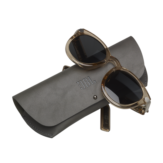 JBL Soundgear Frames Round - Amber - Audio Glasses - Detailshot 4